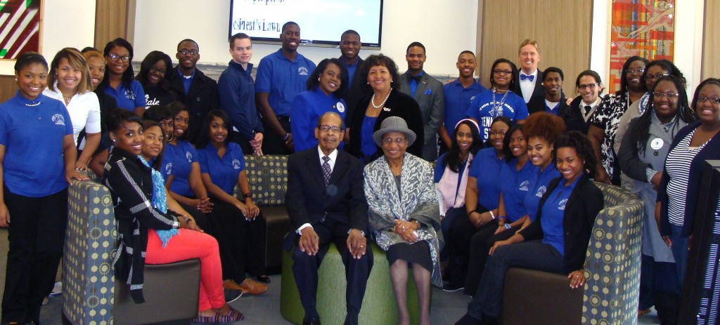 During his visit to campus, Williams and his wife, Dr. Jaime Williams, former TSU Communications Chair, met with current honors program students. 